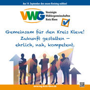 Wahlkampf-Flyer zur Kommunalwahl
